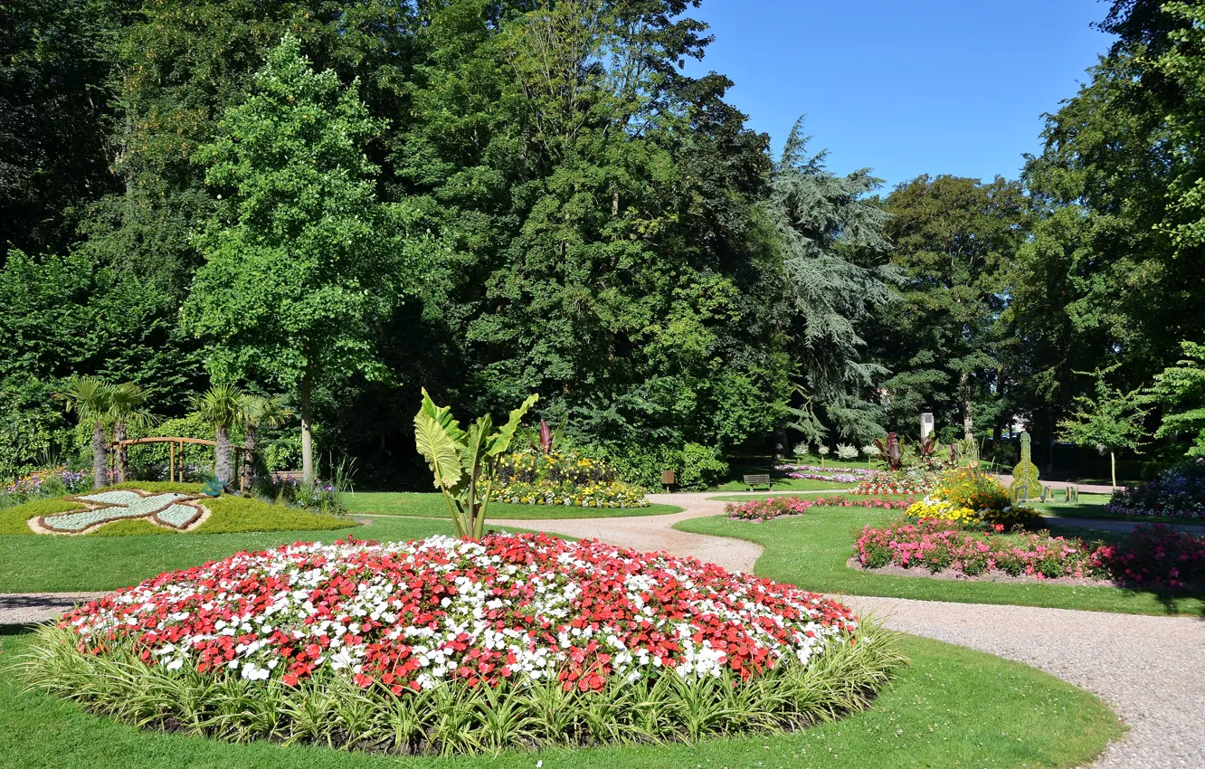 St parks. Деревья Франции. Парки Франции. Парк Франция в миниатюре. Обои на рабочий стол - парки Франции.