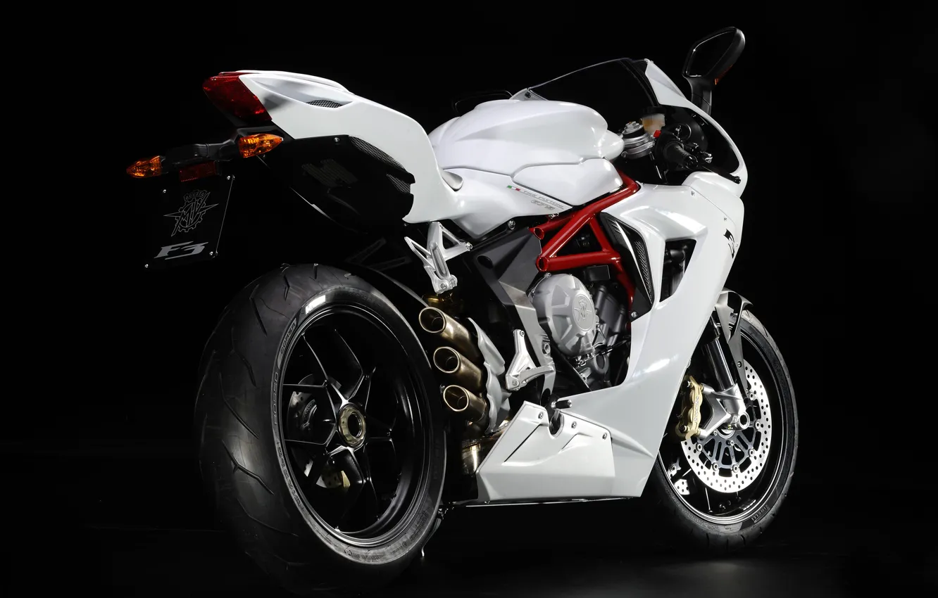 Фото обои MV Agusta, итальянский мотоцикл