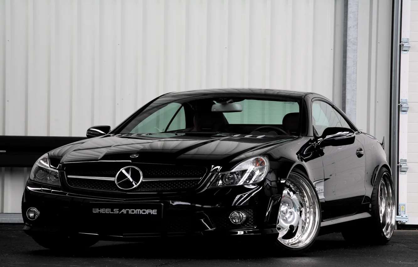 Фото обои Mercedes-Benz, AMG, Wheelsandmore, front, SL63