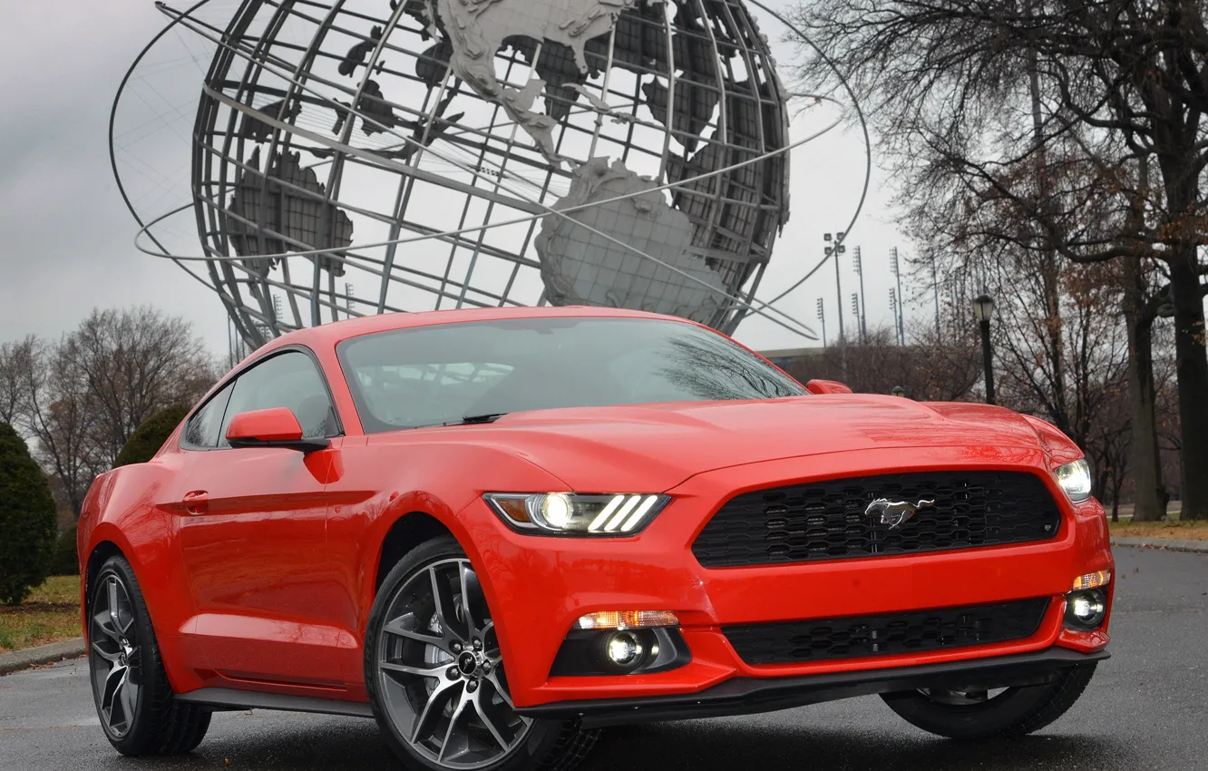 Фото обои Mustang, Coupe, '2014
