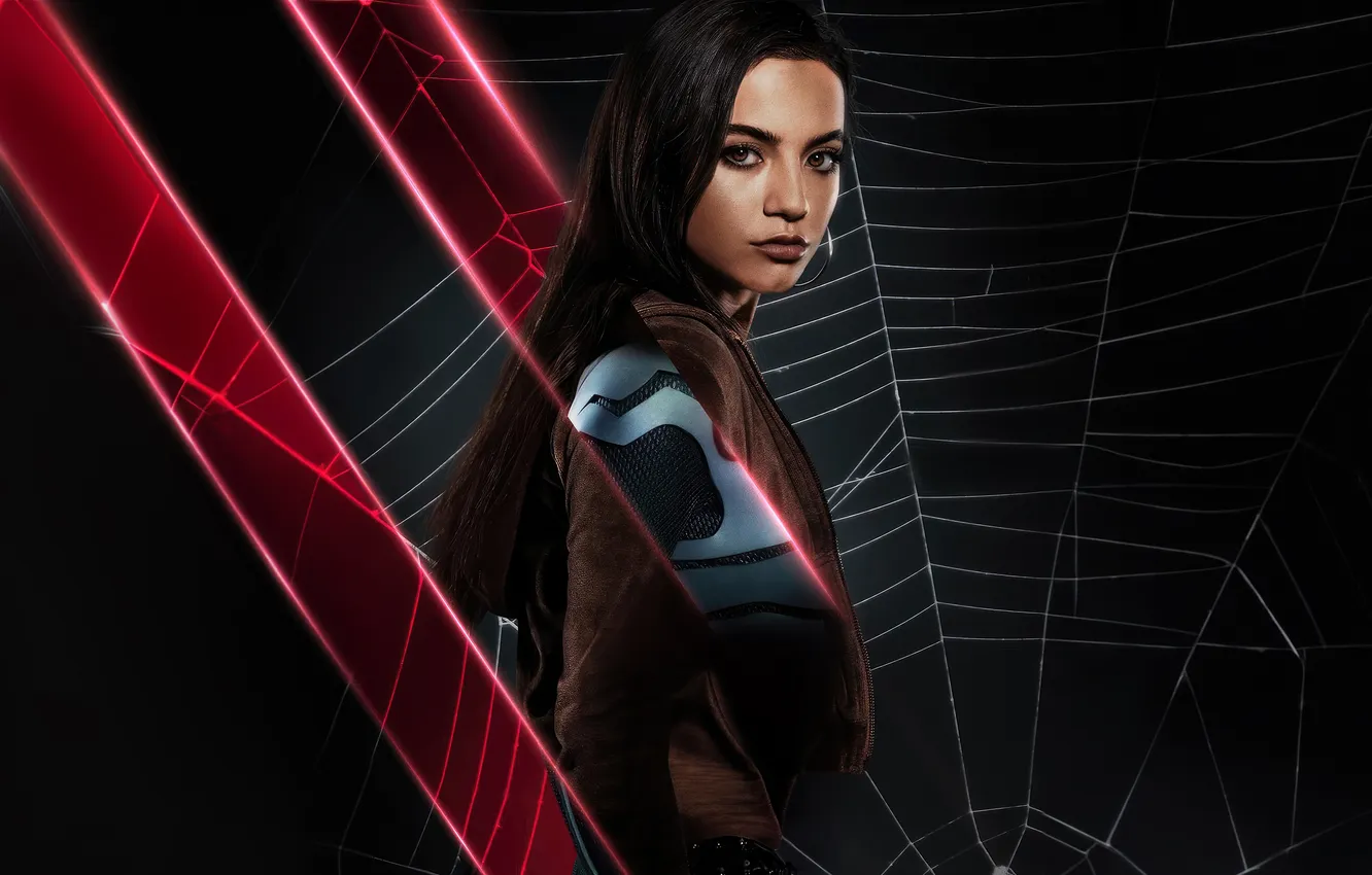 Фото обои взгляд, фигура, постер, Isabela Moner, Isabela Merced, Изабела Мерсед, Madame Web, Мадам Паутина