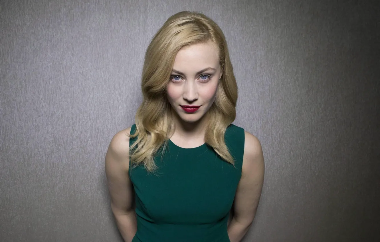 Фото обои девушка, волосы, блондинка, Sarah Gadon