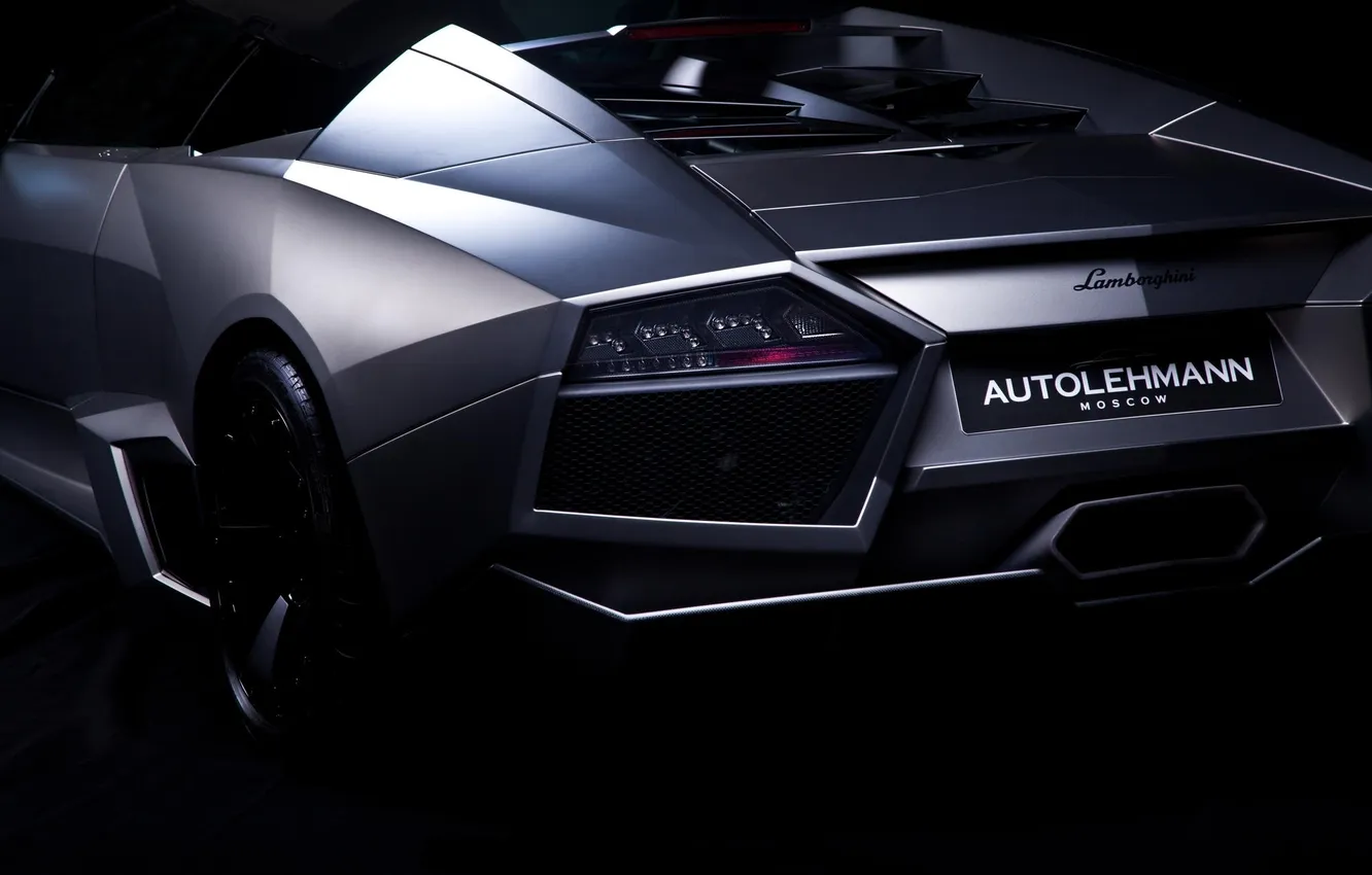 Фото обои Roadster, Lamborghini, Reventon, родстер, ламборджини, rear, ревентон