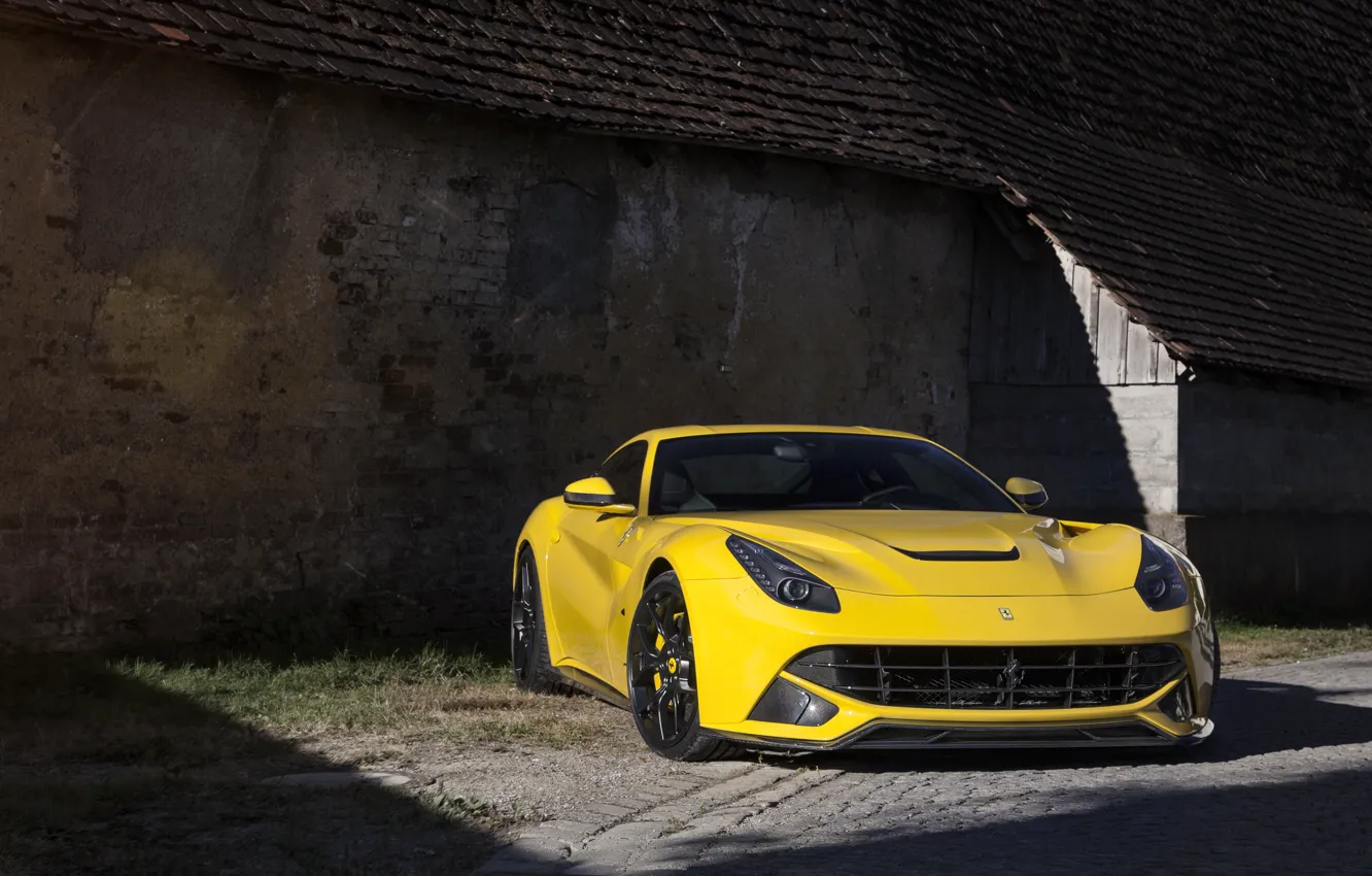 Фото обои Ferrari, berlinetta, F12, Novitec