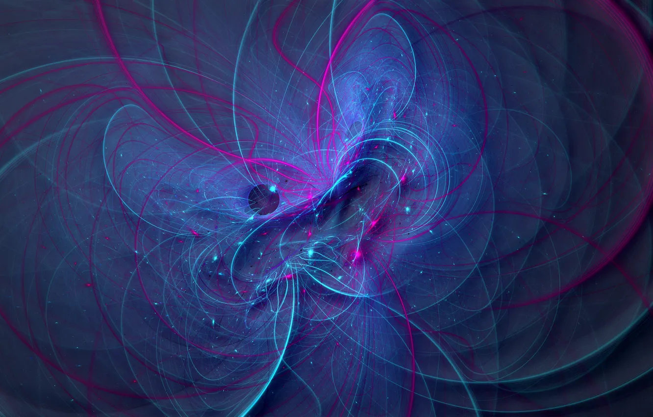 Фото обои abstract, rendering, fractal, Apophysis