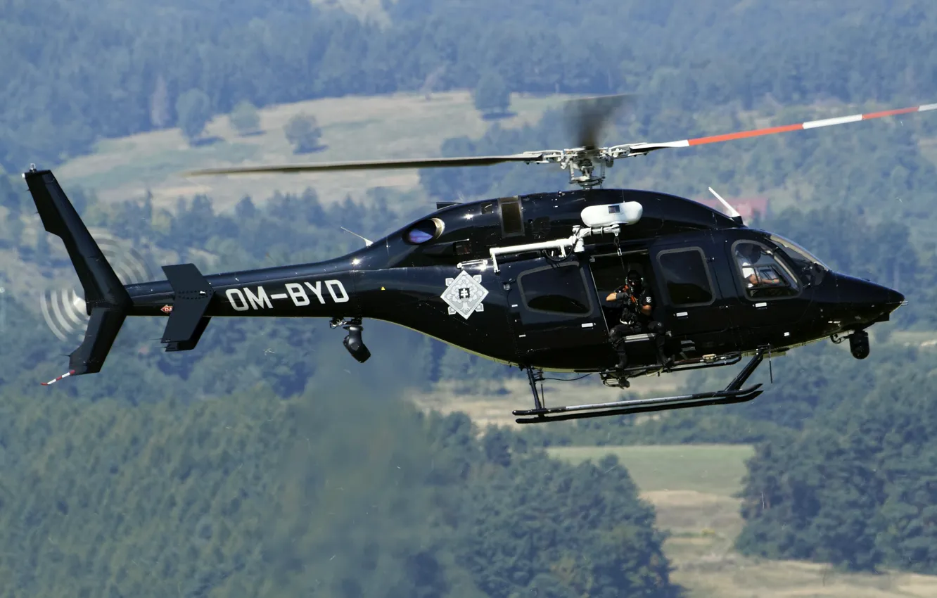 Фото обои вертолёт, многоцелевой, лёгкий, GlobalRanger, Bell 429