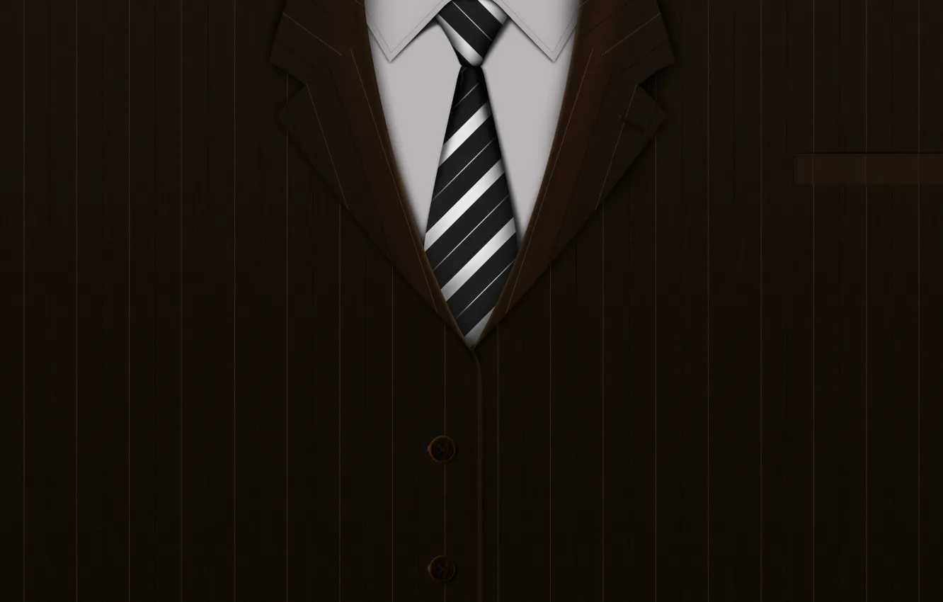 Фото обои костюм, галстук, пуговицы, рубашка, пиджак, Suit