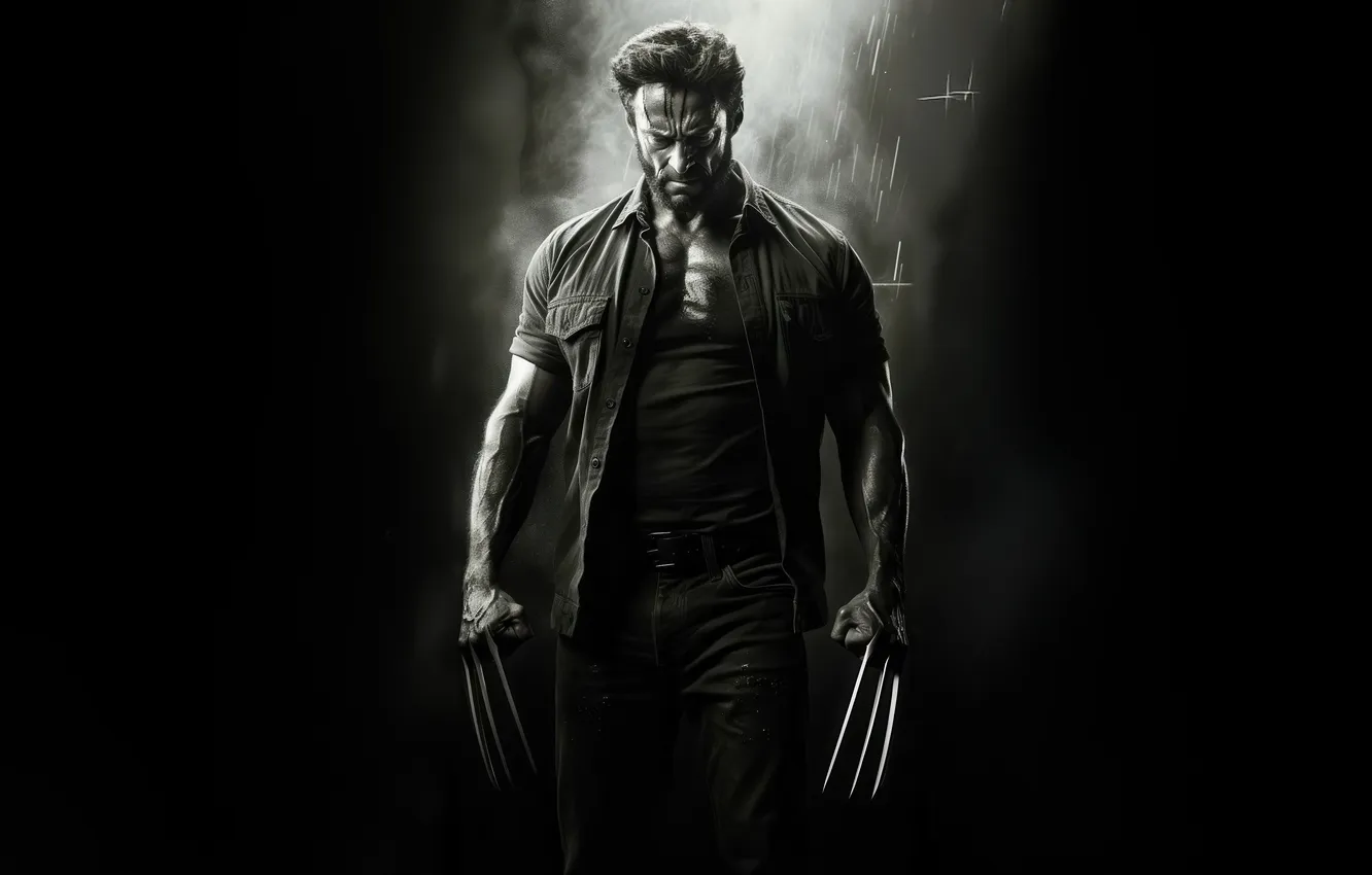 Фото обои wolverine, claws, vengeance