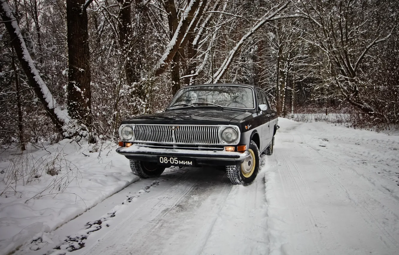 Фото обои СССР, Волга, GAZ, Volga, ГАЗ-24