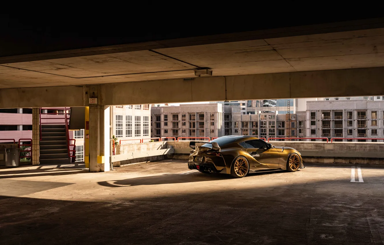 Фото обои car, supercar, toyota, toyota supra