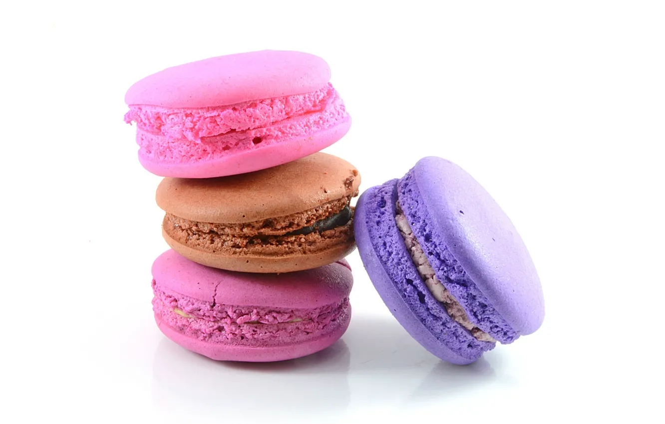 Фото обои печенье, крем, macaron, макаруны, миндальное