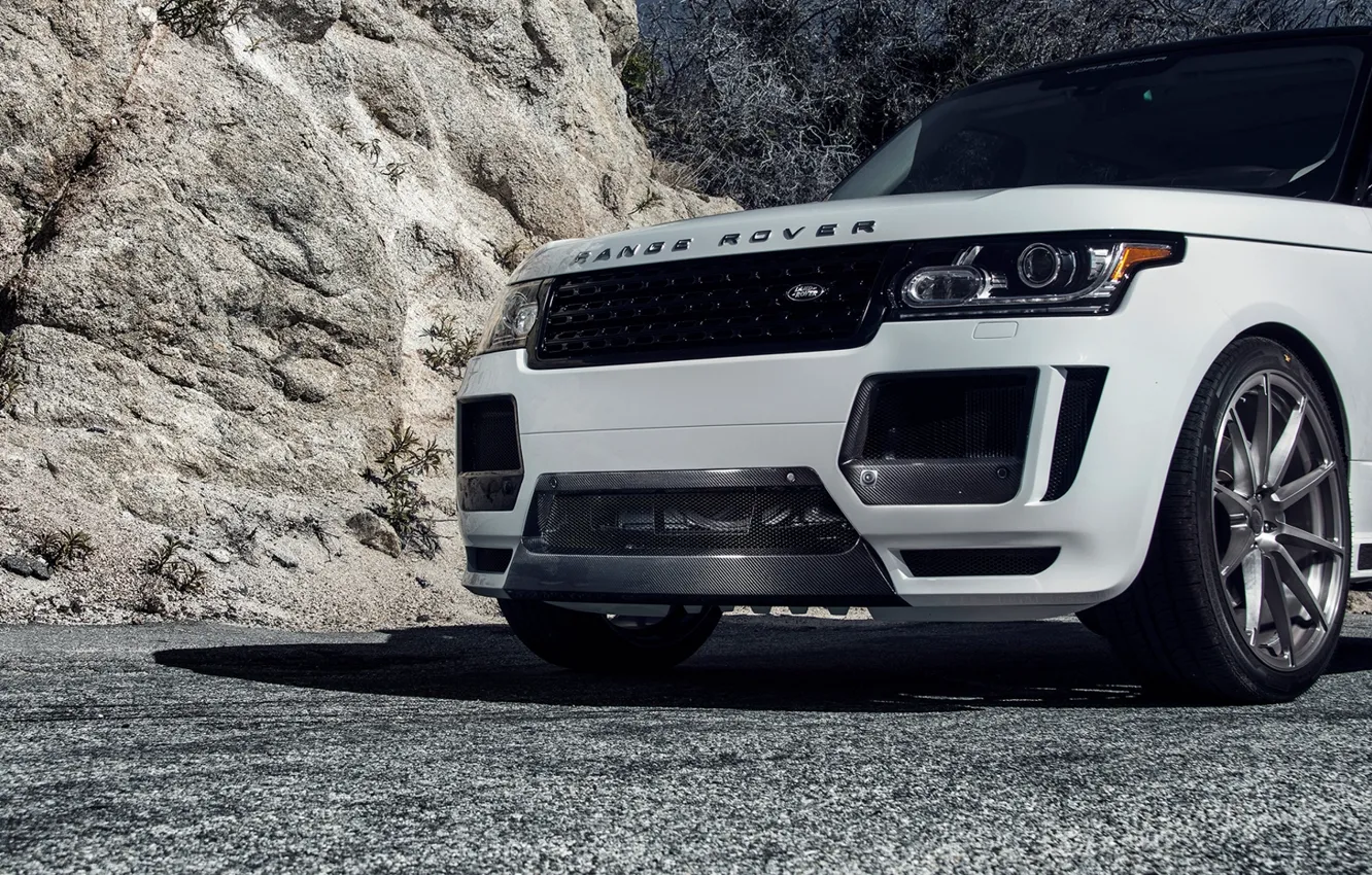 Фото обои Land Rover, Range Rover, ленд ровер, рендж ровер, Vogue, 2015
