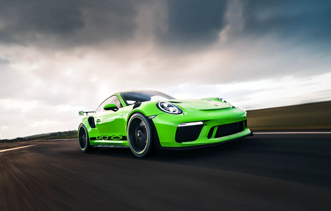 Фото обои Авто, Игра, Porsche, Зеленый, Машина, Трасса, Auto, Green