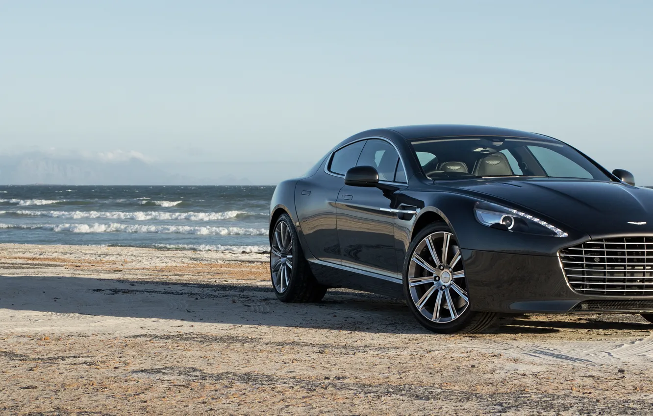 Фото обои Rapide, Aston, Martin, Sea