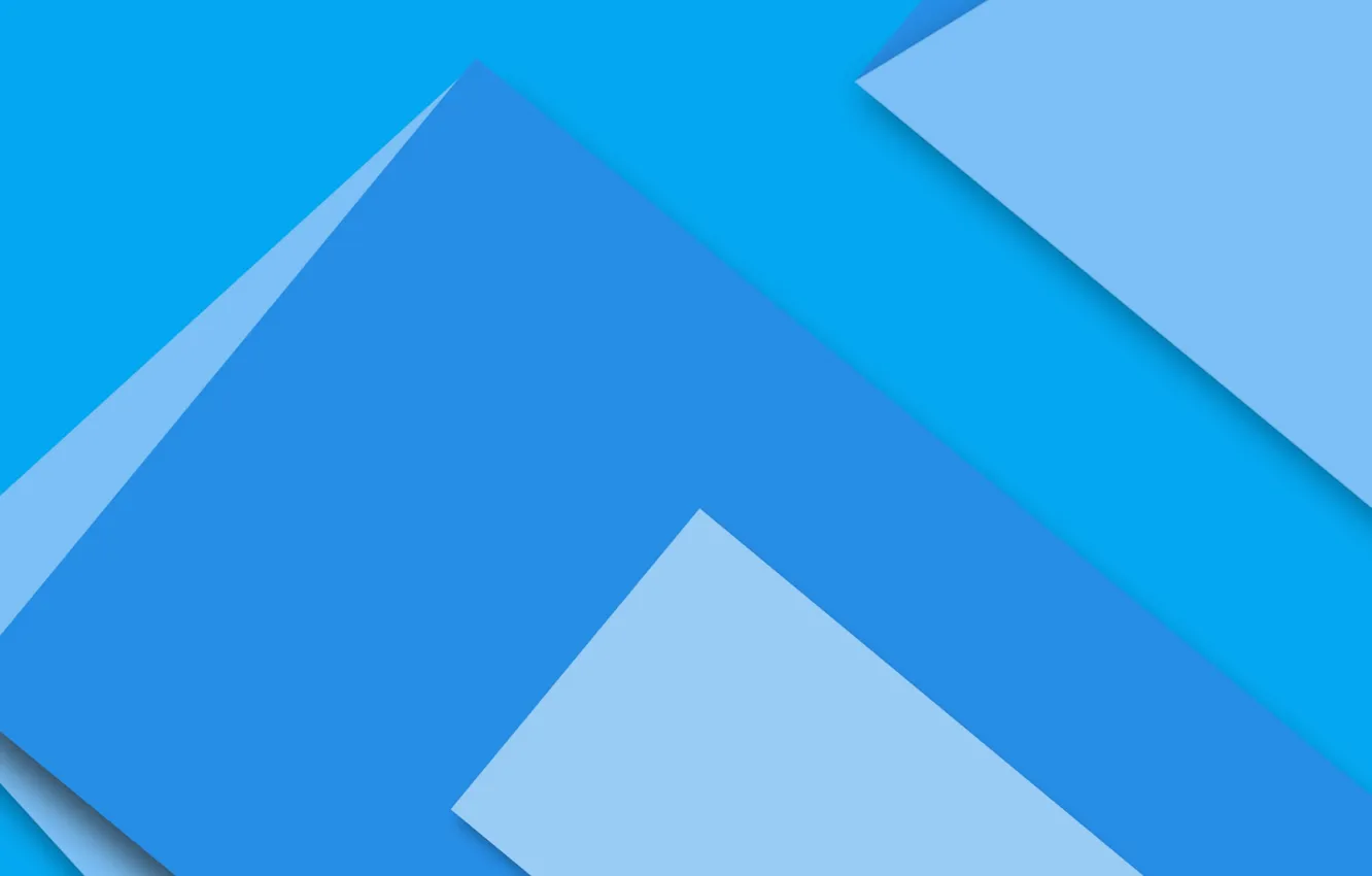 Фото обои абстракция, голубой, Android, геометрия