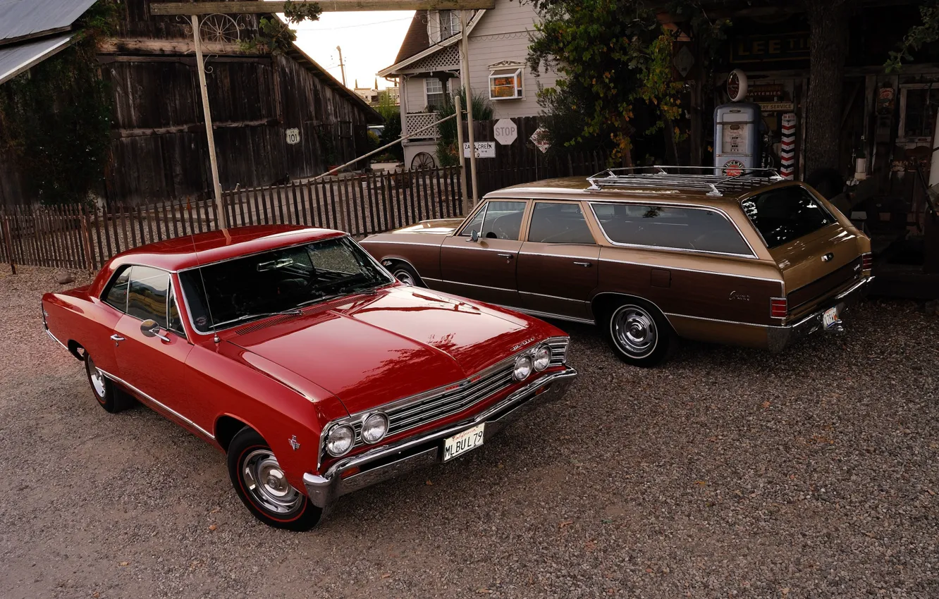 Фото обои Chevrolet, Cars, Chevelle, Wagon
