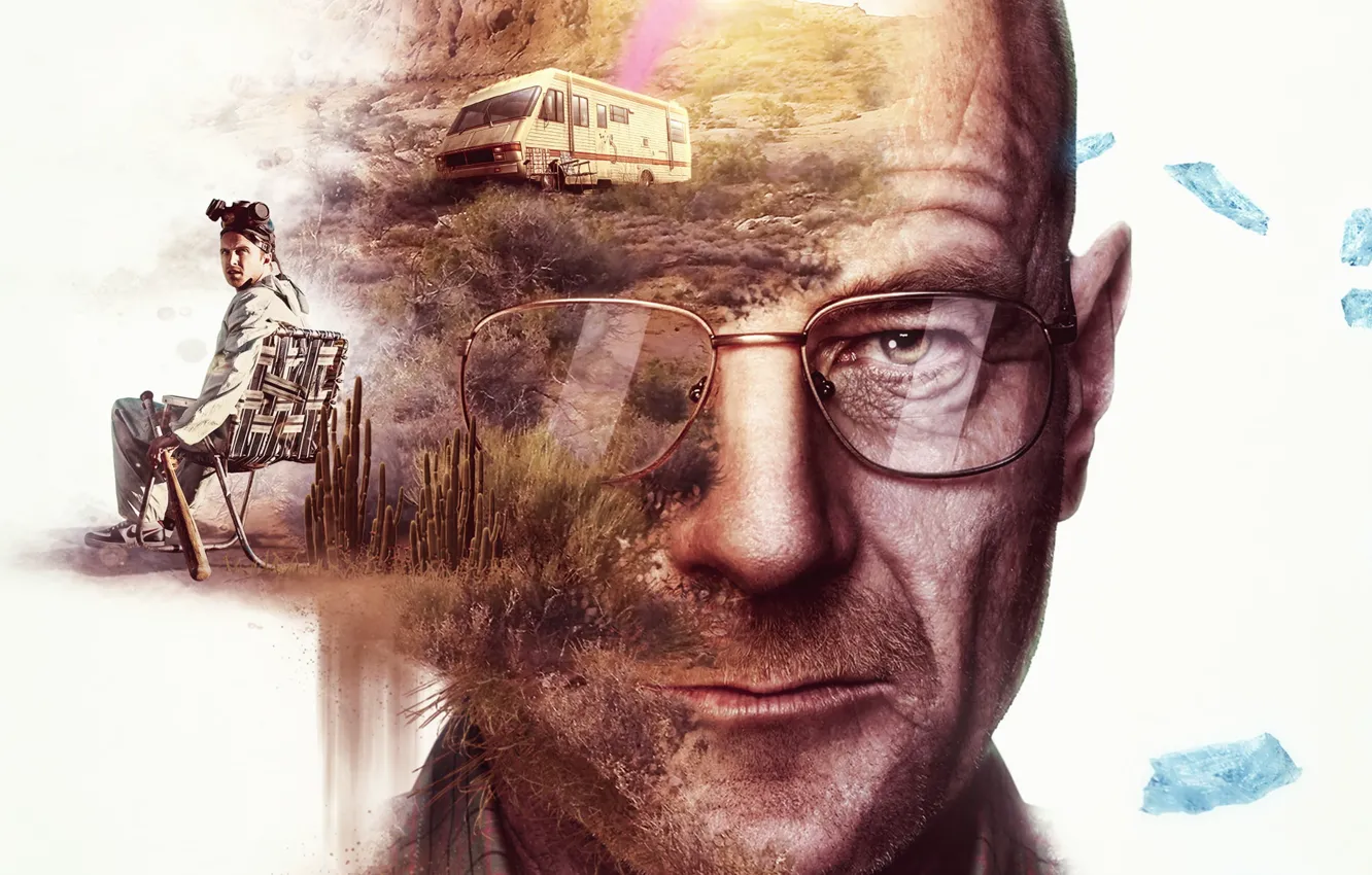 Фото обои Breaking Bad, creative, fan art, TV Series, drama