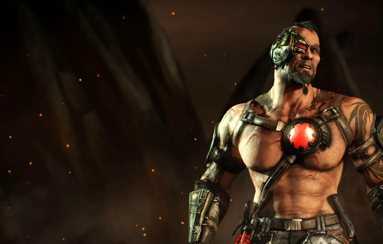 Фото обои Смертельная битва, Kano, Mortal Kombat X, Кано, Кено