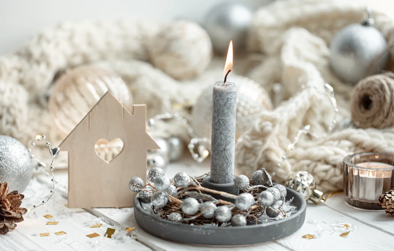 Фото обои украшения, новый год, Рождество, Christmas, vintage, winter, New Year, decoration