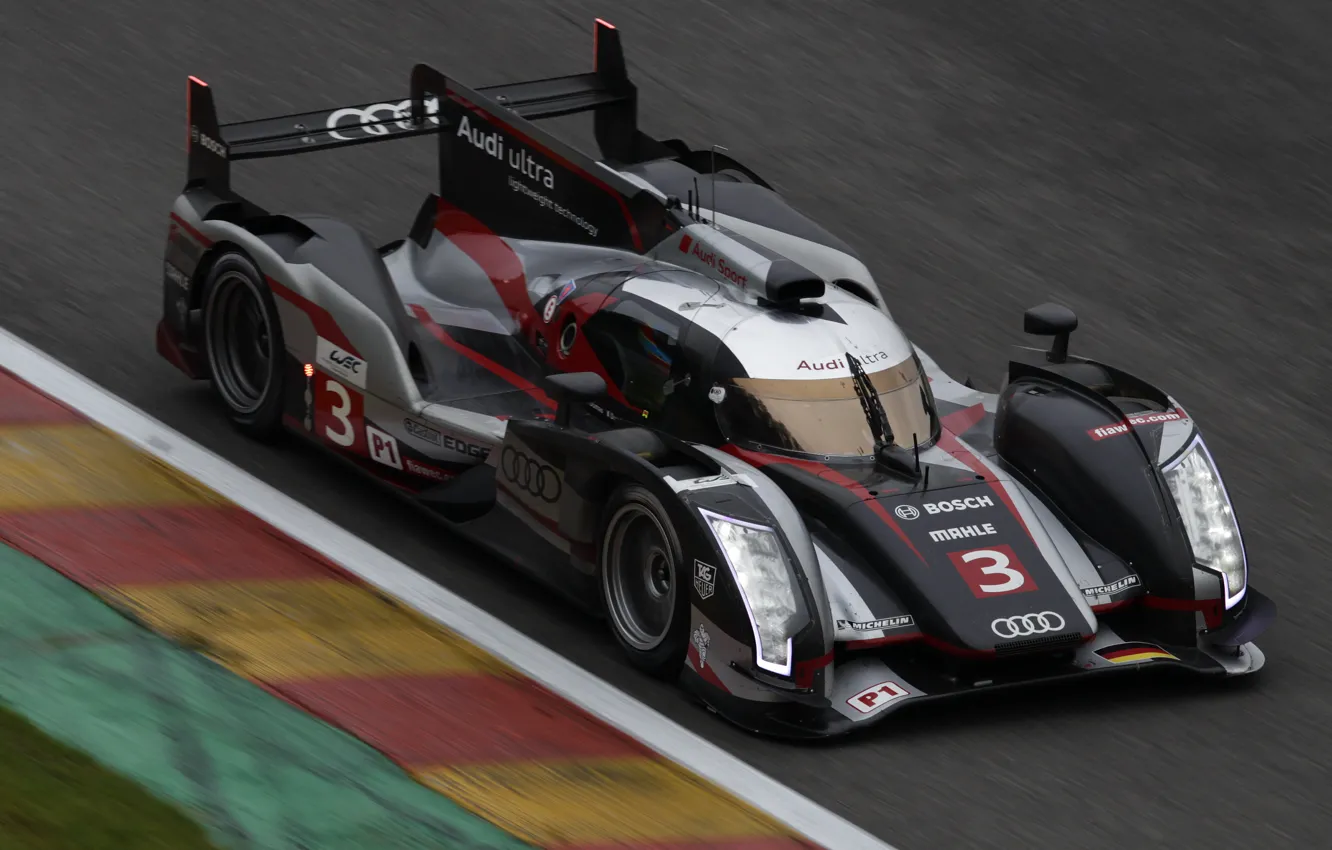Фото обои Audi, Spa, Sport, Ultra, R18, WEC