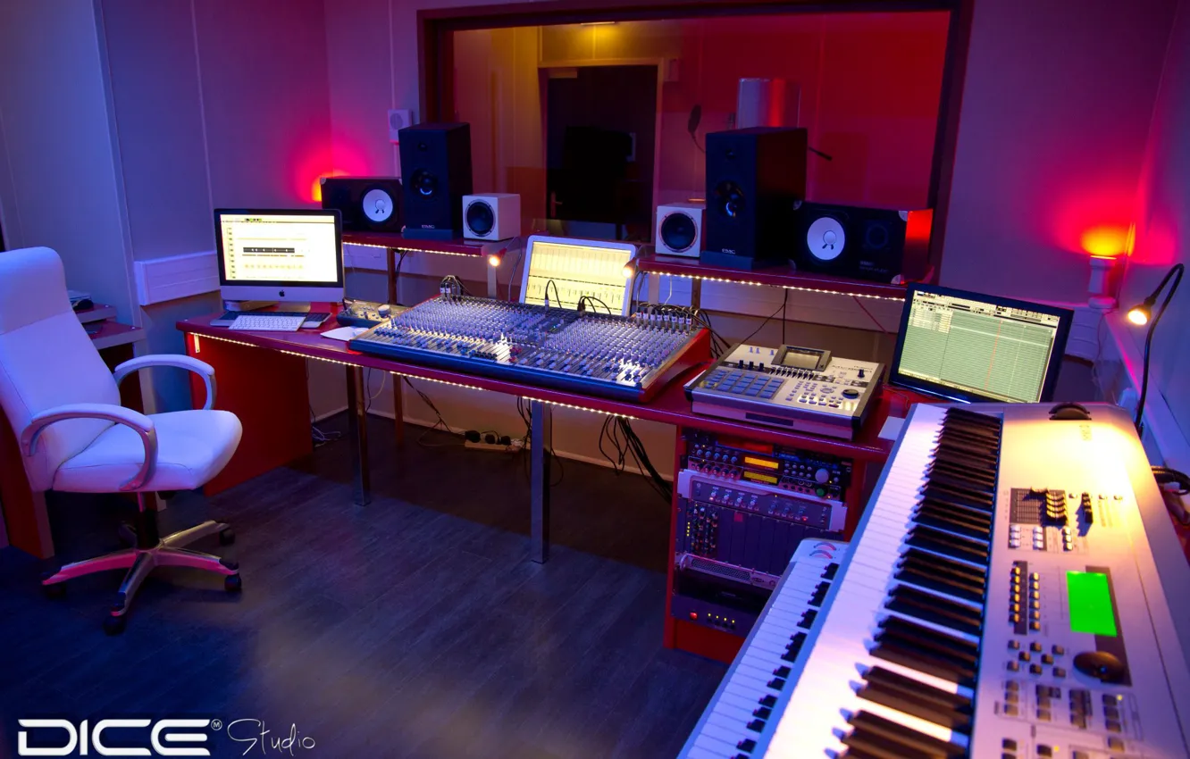 Фото обои Studio, Instruments, VST