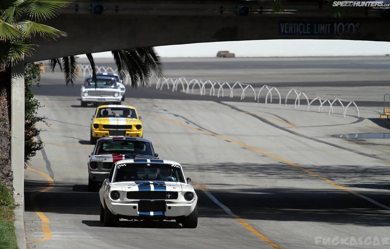 Фото обои Ford, mustang, USA, 1964, amc, Speedhunters, origin, fuckascar