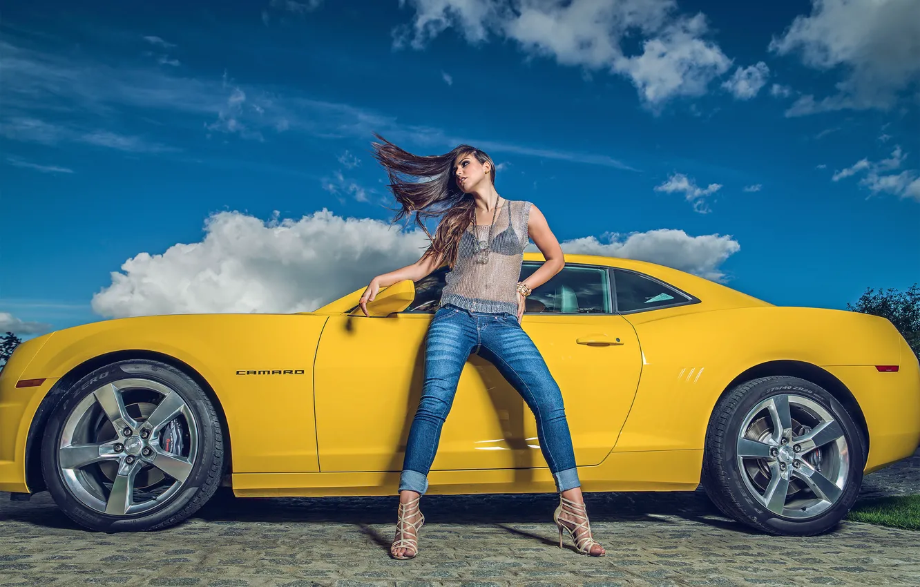 Фото обои Chevrolet, Camaro, Chevrolet Camaro, Helena De Castro Rios