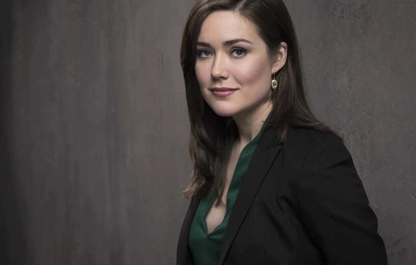 Фото обои девушка, поза, фон, макияж, актриса, hair, Меган Бун, Megan Boone