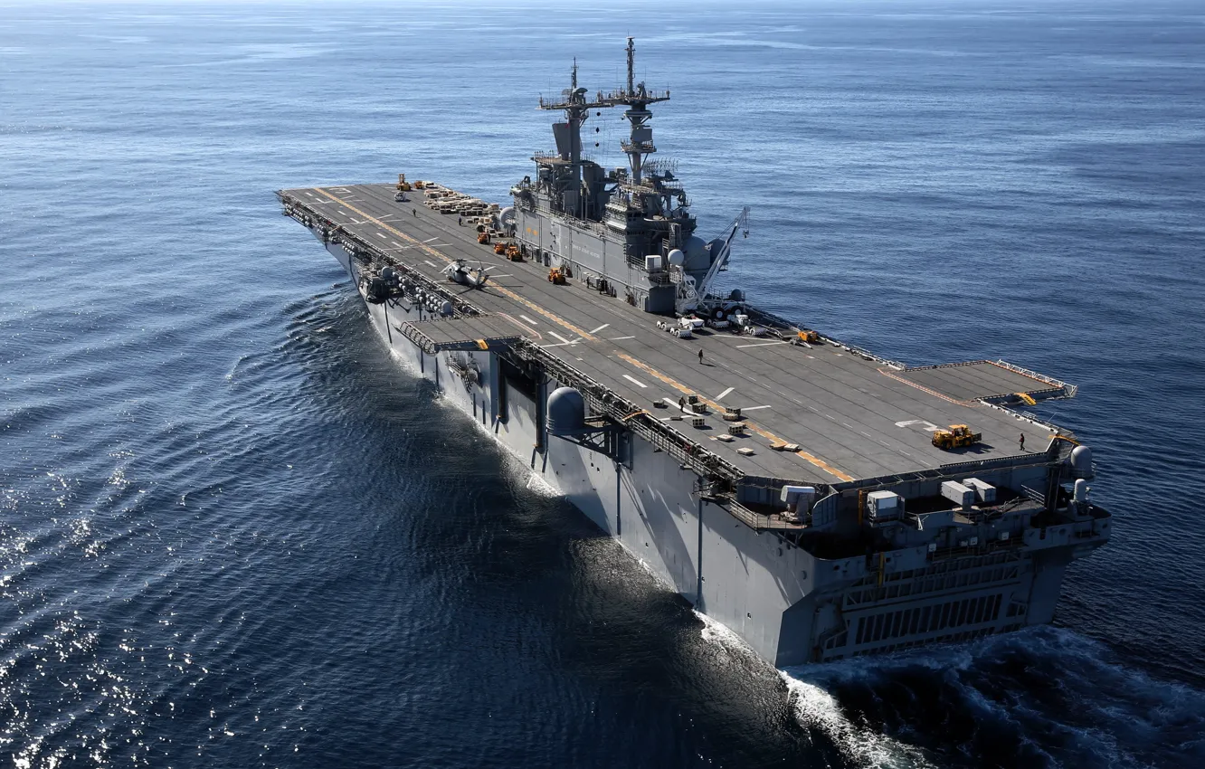 Фото обои оружие, корабль, USS Kearsarge