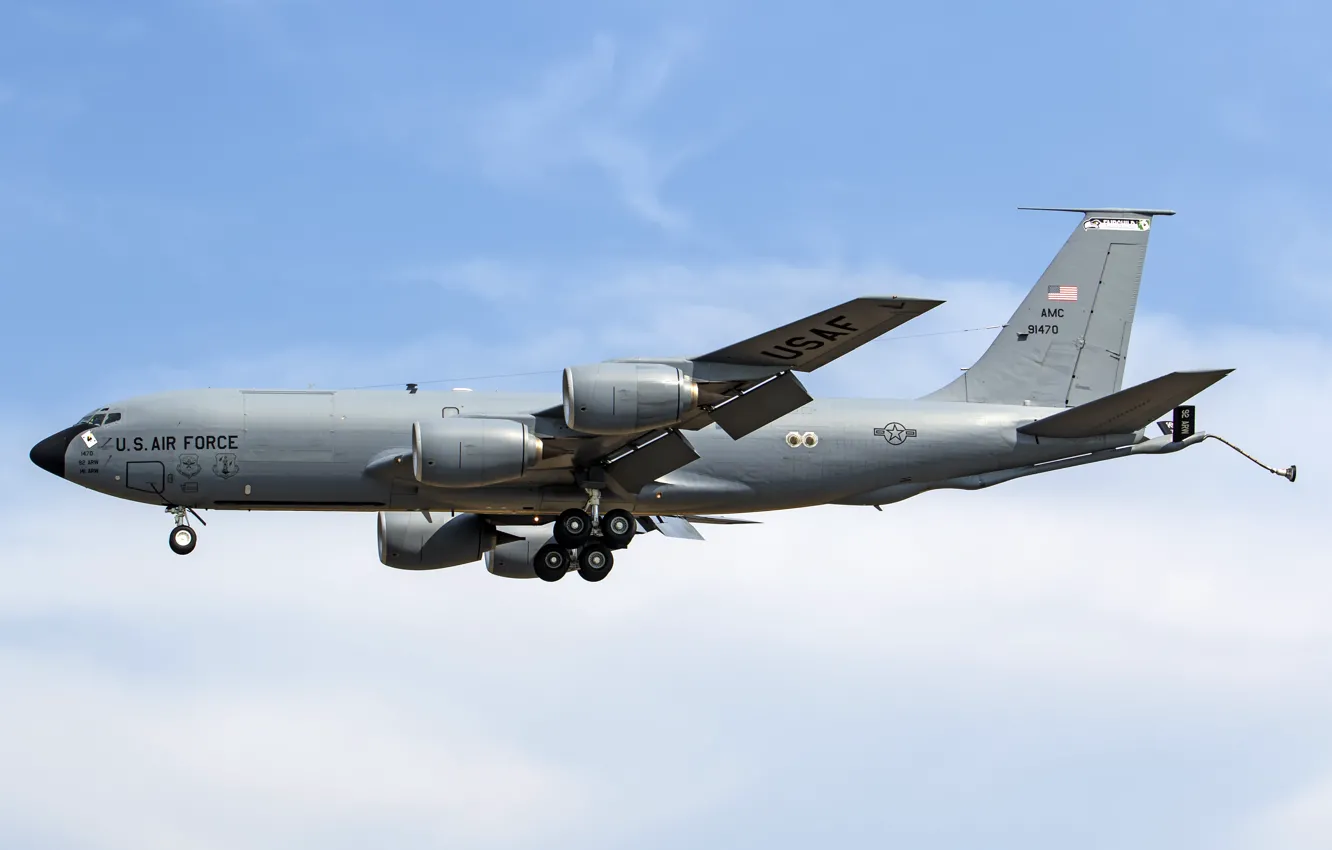 Фото обои Boeing, Stratotanker, KC-135R