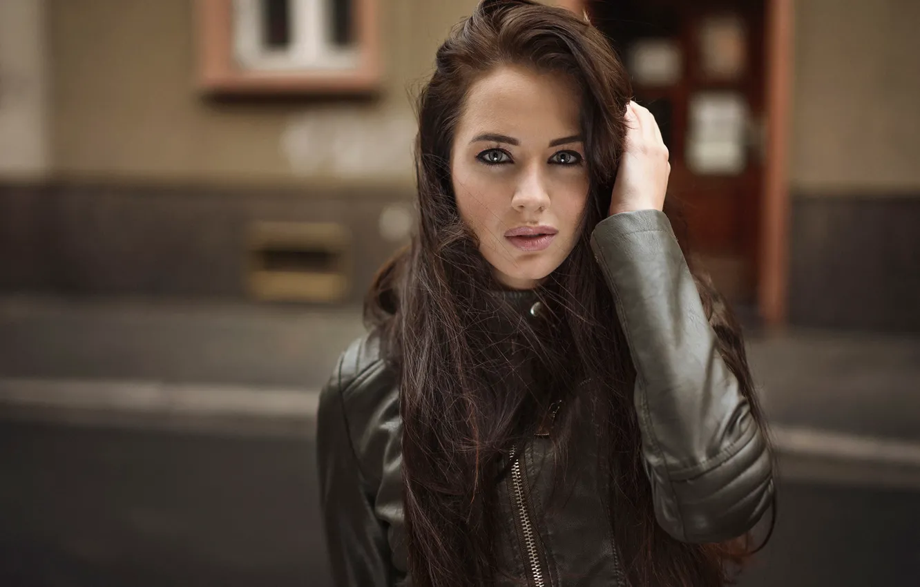 Фото обои взгляд, портрет, Jenna, Martin Kühn