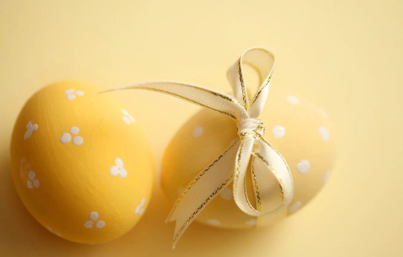 Фото обои Пасха, лента, pink, spring, Easter, eggs, decoration, Happy