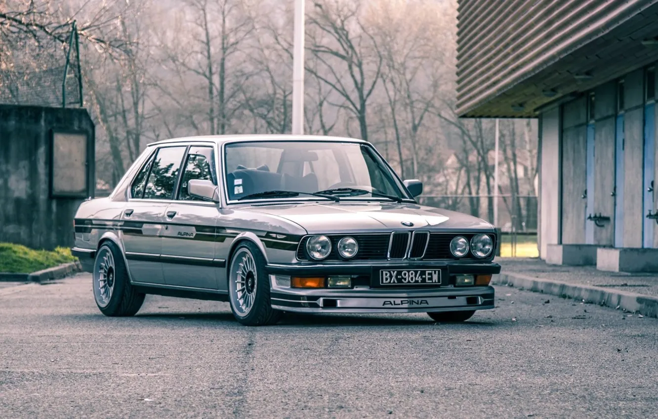 Фото обои BMW, E28, ALPINA, 535I, B7