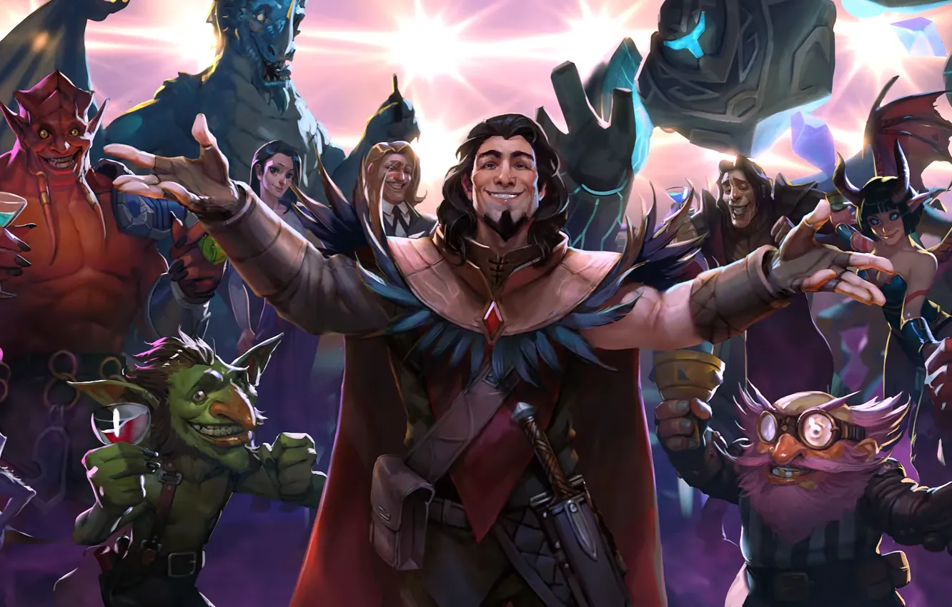 Фото обои War Craft, WoW, Hearthstone, Mediv, Karazhan