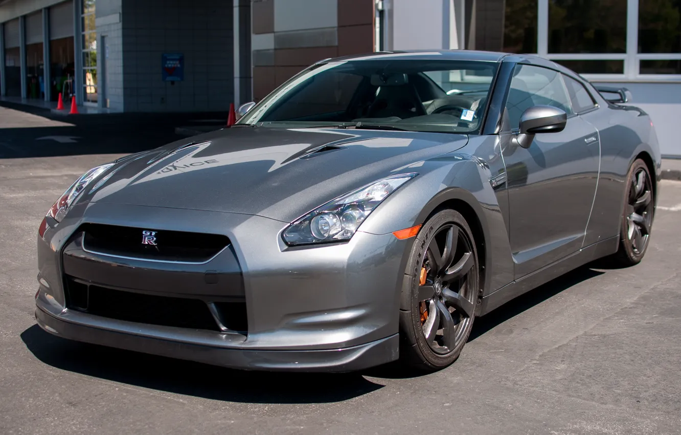 Фото обои nissan, GT-R, 2010, street