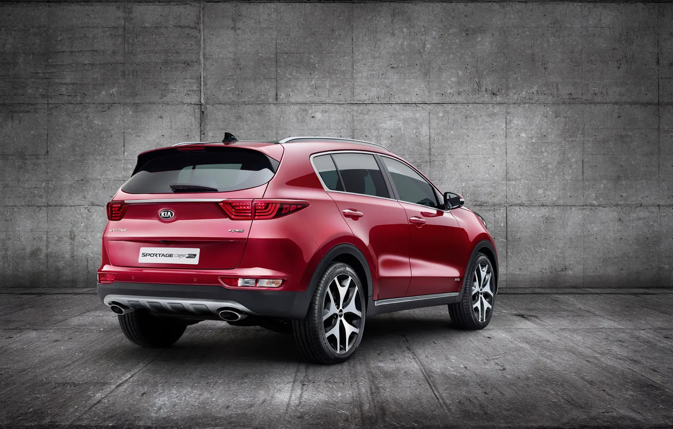 Фото обои Kia, киа, 2016, Sportage, спортейдж