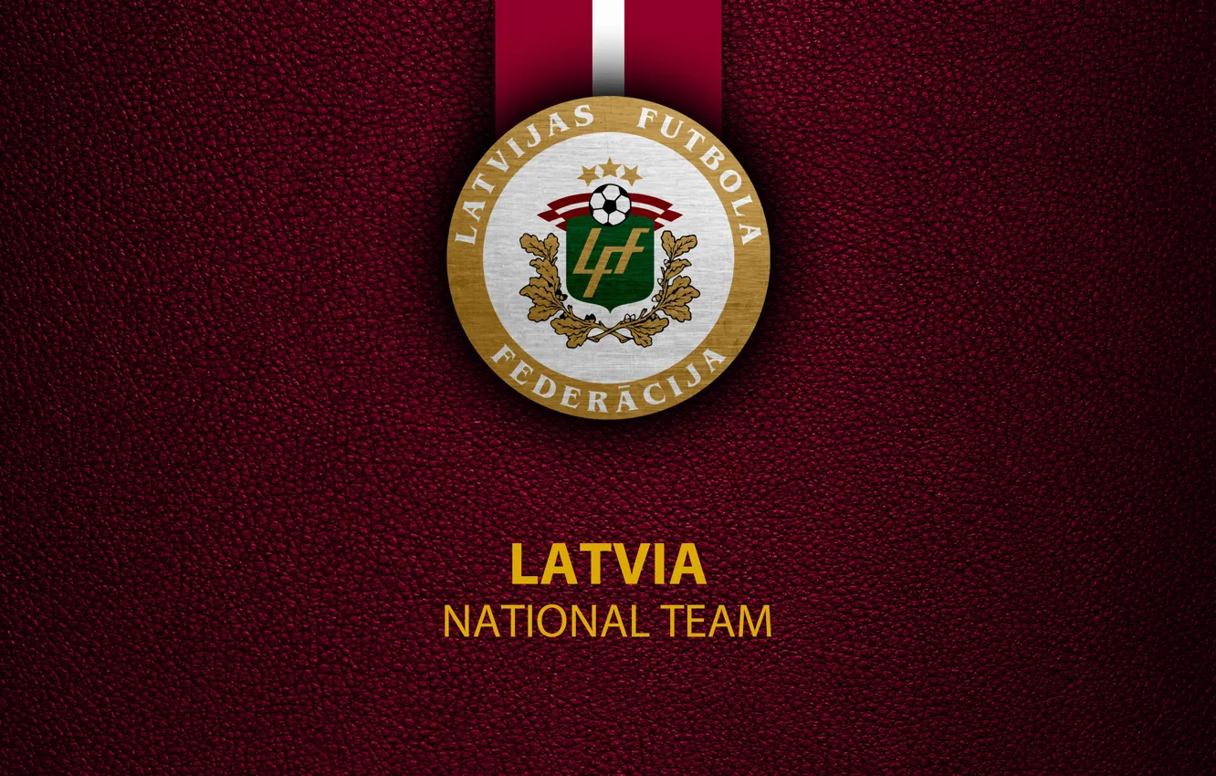 Фото обои wallpaper, sport, logo, football, Latvia, National team