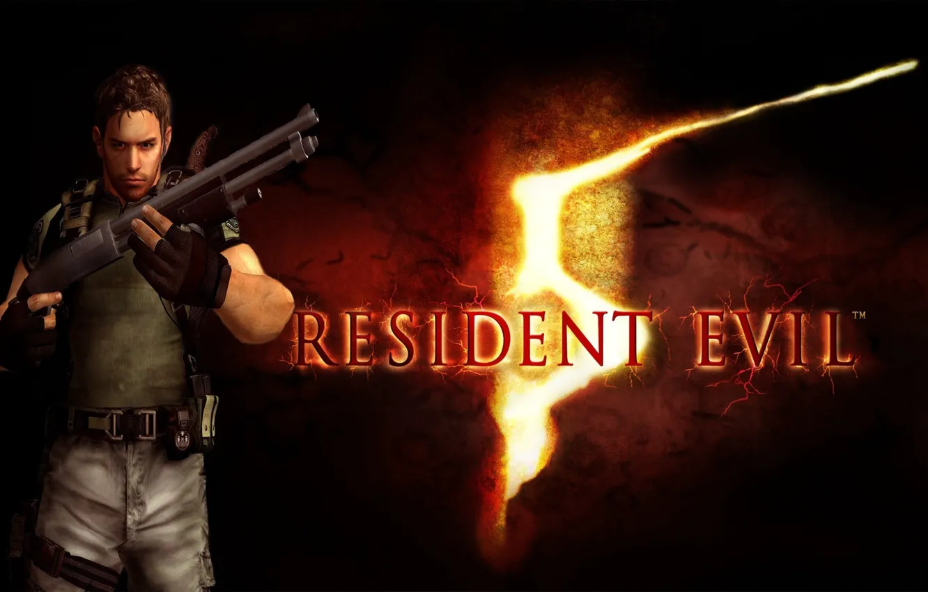 Фото обои gun, pistol, soldier, weapon, charger, Resident Evil, man, cell