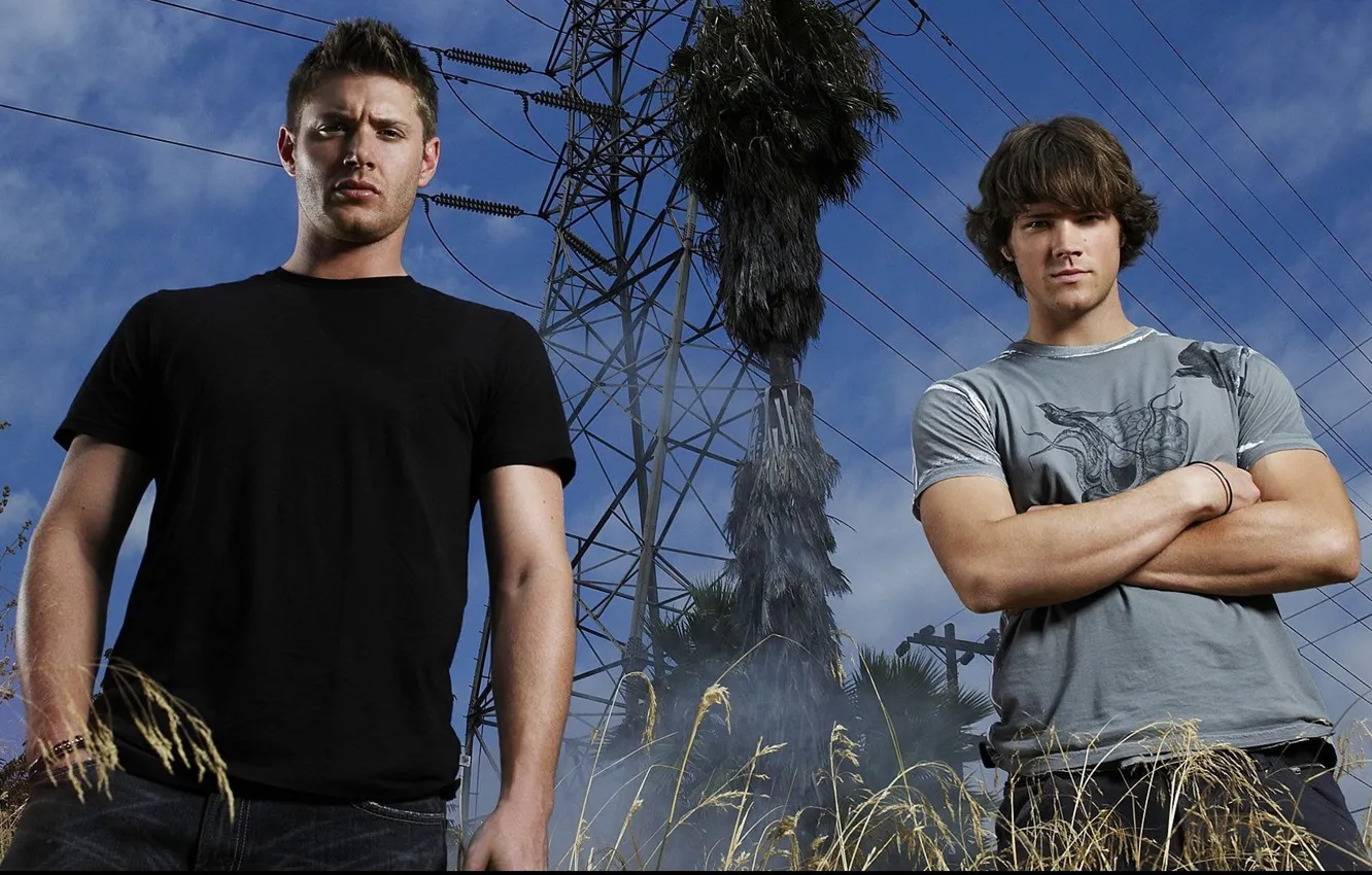 Фото обои актер, мужчина, Supernatural, Jensen Ackles, Сверхъестественное, сэм, дин, Дженсен Эклс