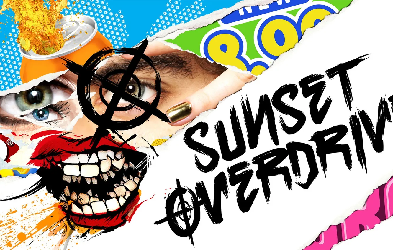 Фото обои Xbox One, Sunset Overdrive, Insomniac Games