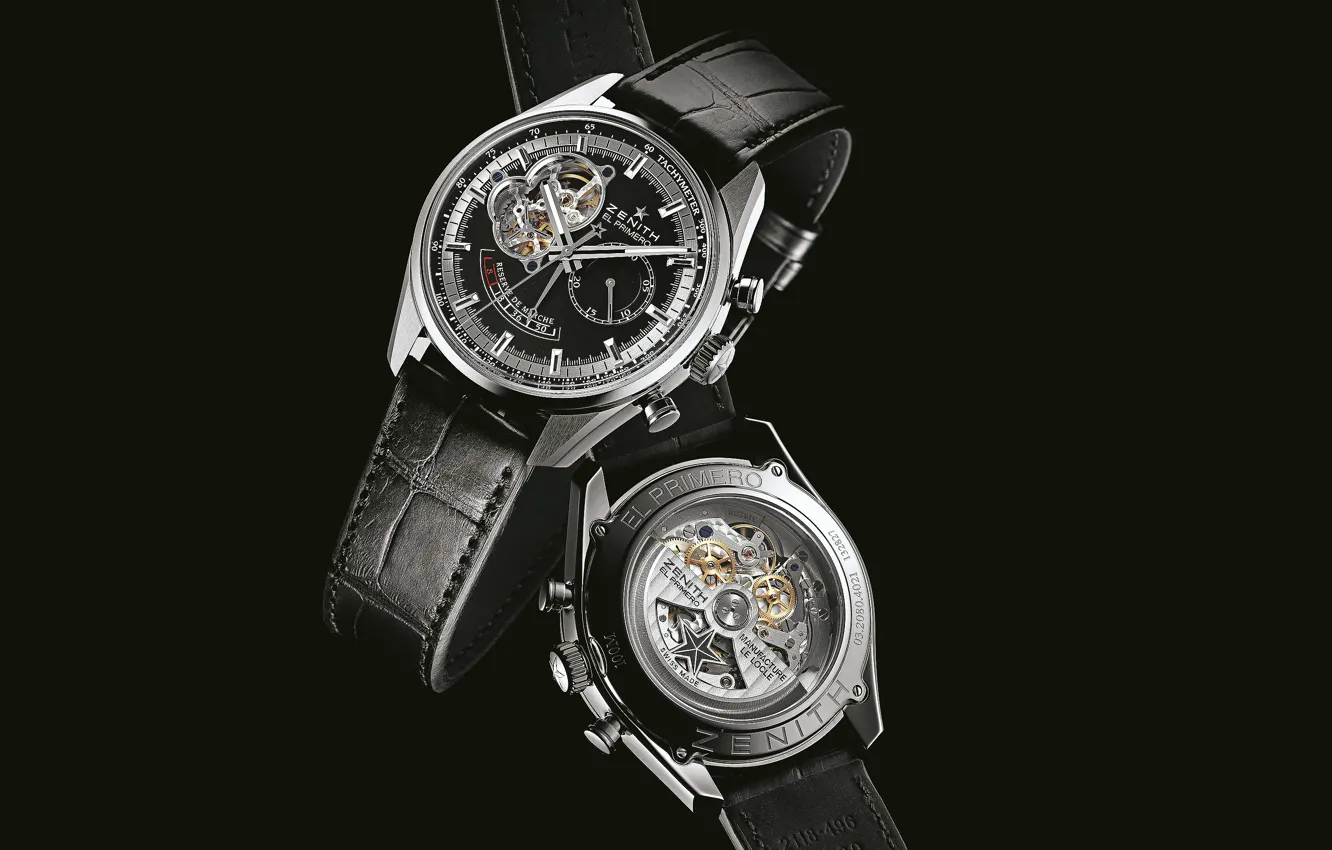 Фото обои часы, Watch, el primero, Zenith