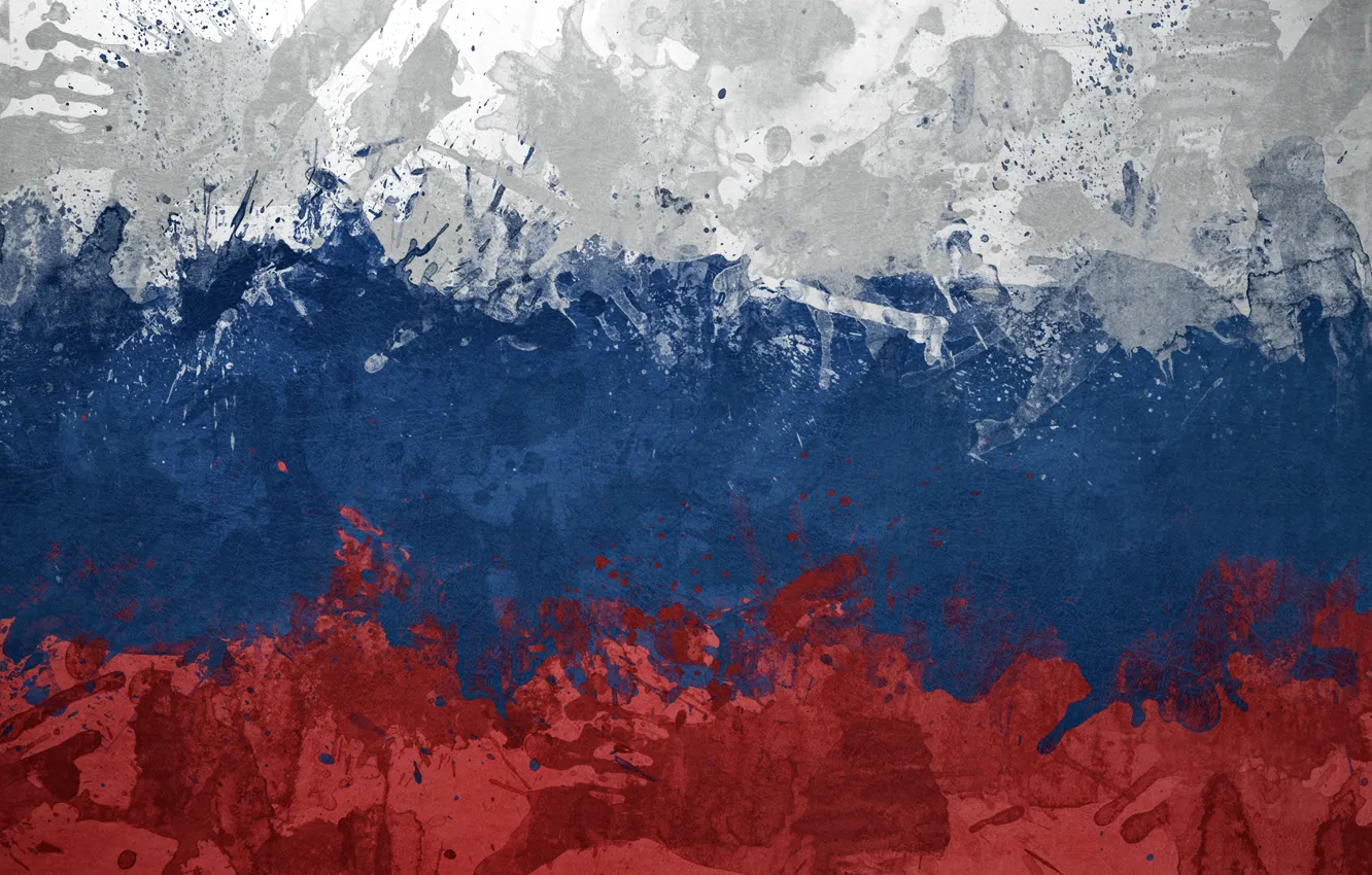 Фото обои флаг, россия, триколор, russia