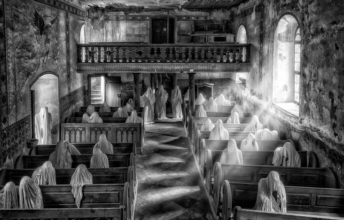 Фото обои Windows, Cathedral, Wallpaper, Temple, Background, Church, Miscellanea, People
