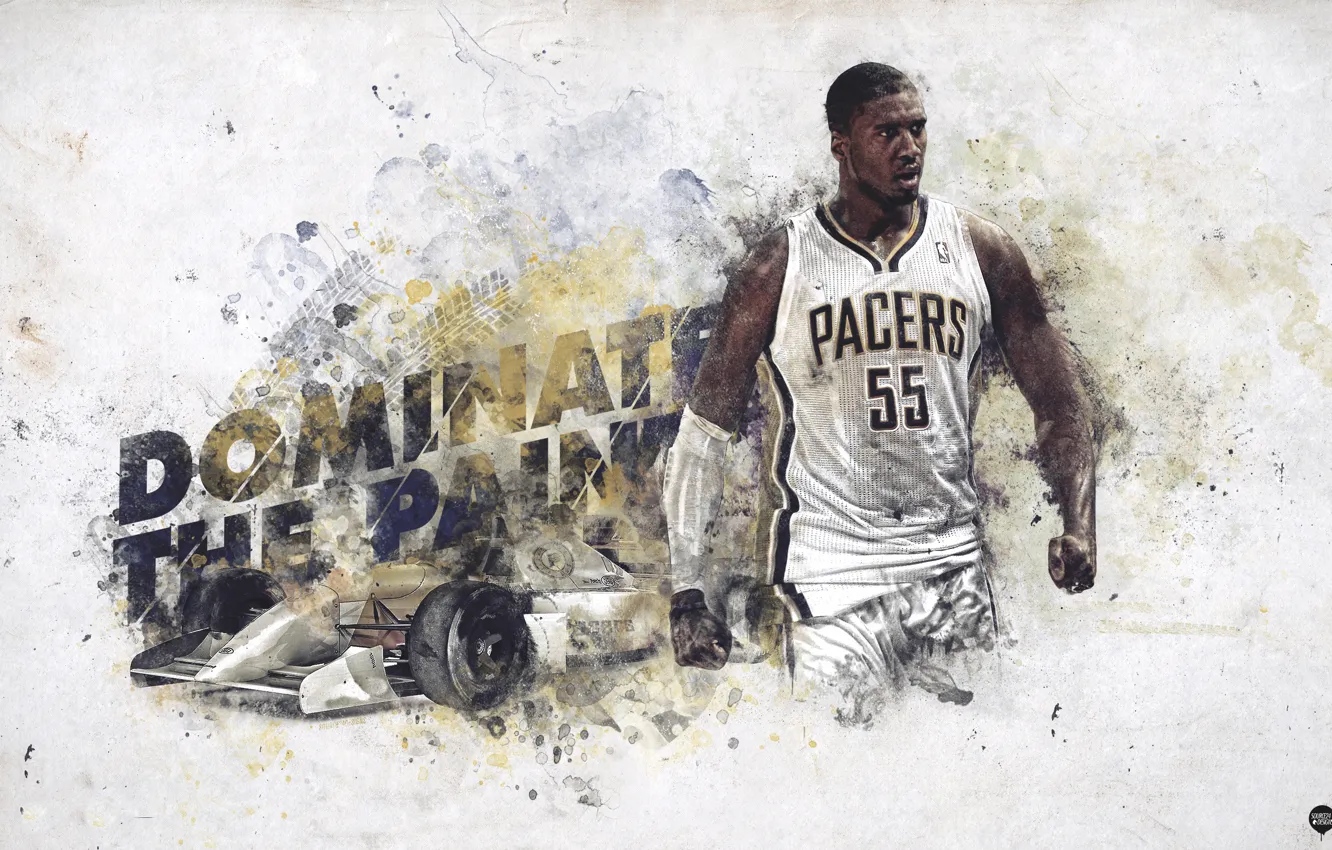 Фото обои Спорт, Баскетбол, Индиана, NBA, Pacers, Indiana, Пэйсерс, Roy Hibbert