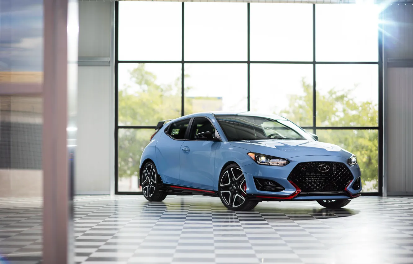 Фото обои Hyundai, Veloster, 2019