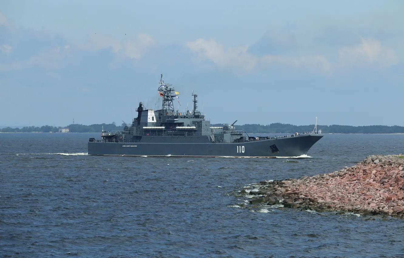 Фото обои ВМФ, проект 775, александр шабалин, большой десантный корабль