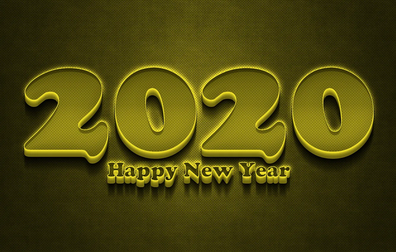Фото обои Новый год, New Year, 2020