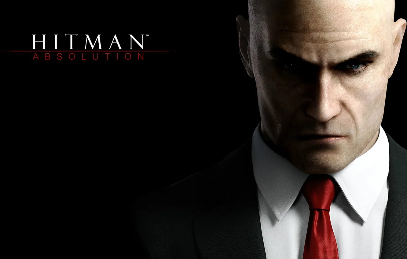 Фото обои галстук, hitman, убийца, absolution