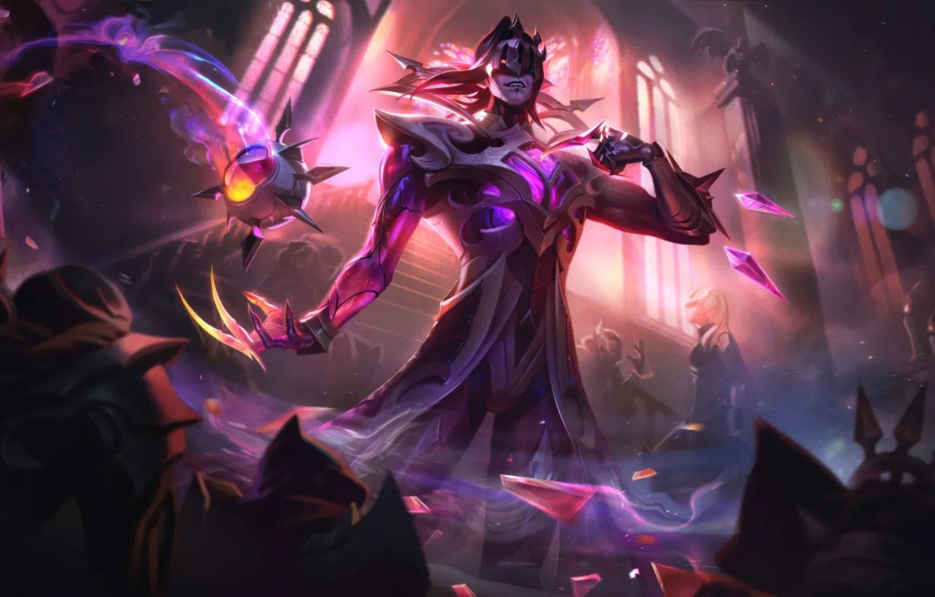 Фото обои Art, League of Legends, Skin, LoL, Vladimir, Broken Covenant