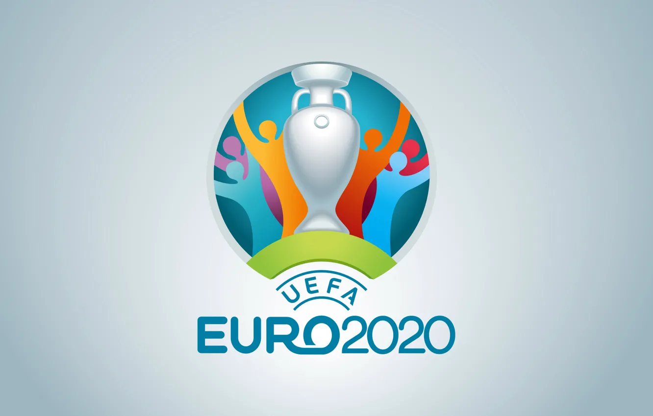 Фото обои футбол, эмблема, постер, uefa, чемпионат европы, 2020
